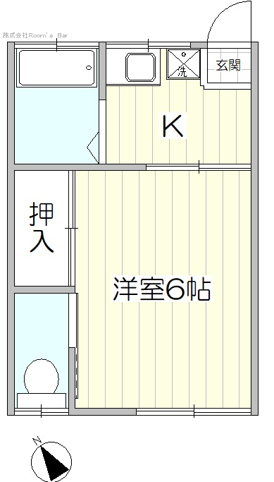 高尾駅　徒歩15分　構造：木造