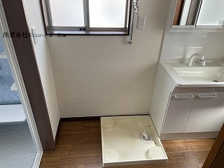 室内洗濯機置場